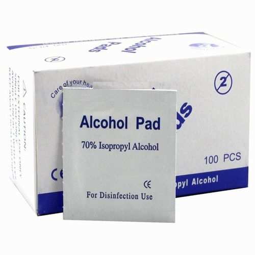 Generic Alcohol Wipes/ Swabs, 100 Pieces