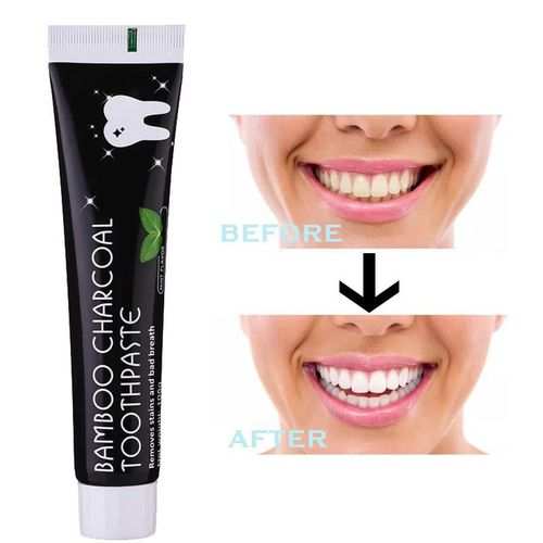 Generic Teeth Whitening Bamboo Charcoal Toothpaste Without Fluoride