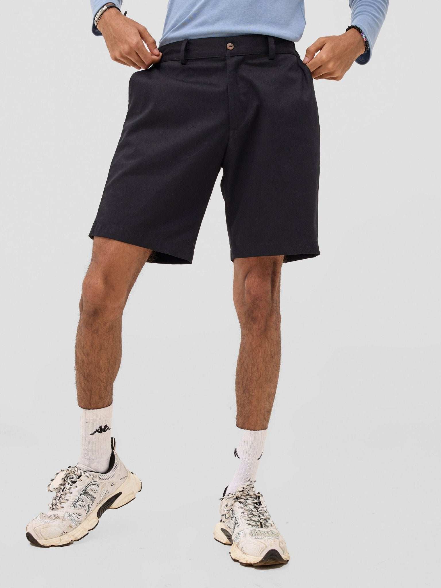 Zoya Sadira Mens' Chino Shorts - Black - image 6