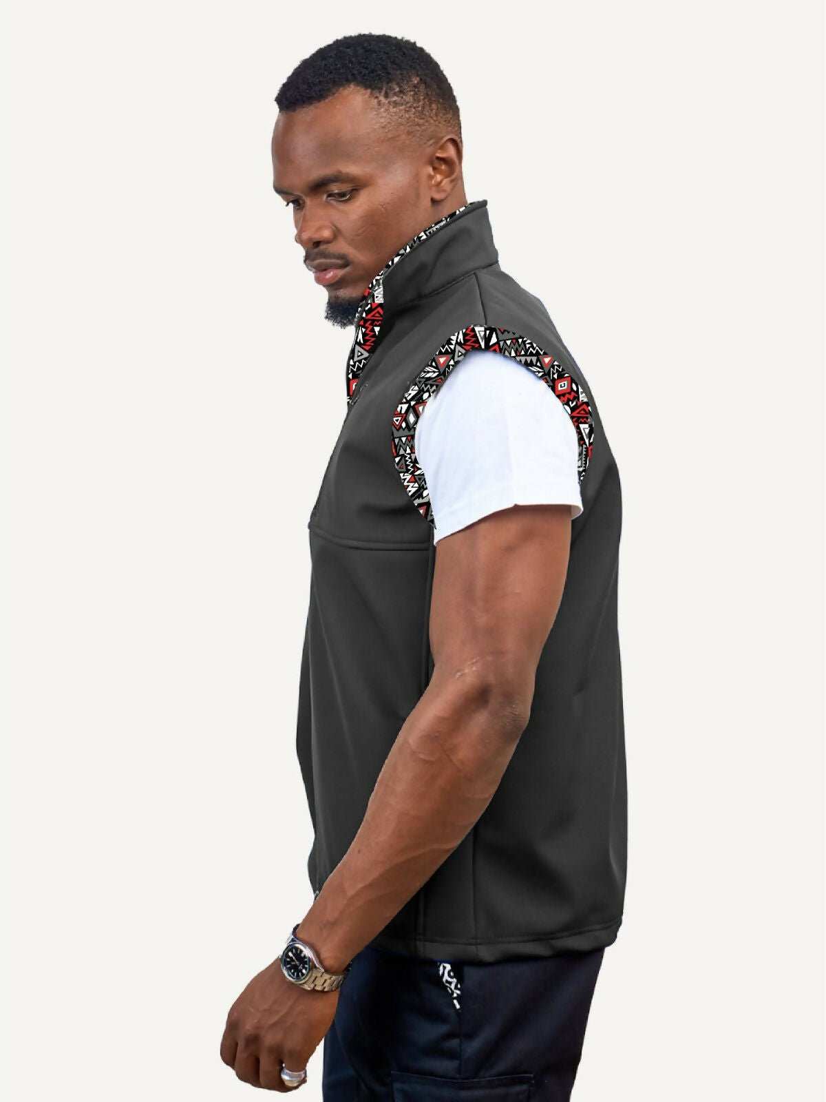 Kitu Kali Kk Mens Softshell Sleeveless Jacket - Black - image 2