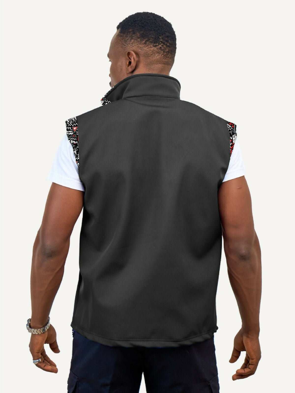 Kitu Kali Kk Mens Softshell Sleeveless Jacket - Black - image 3