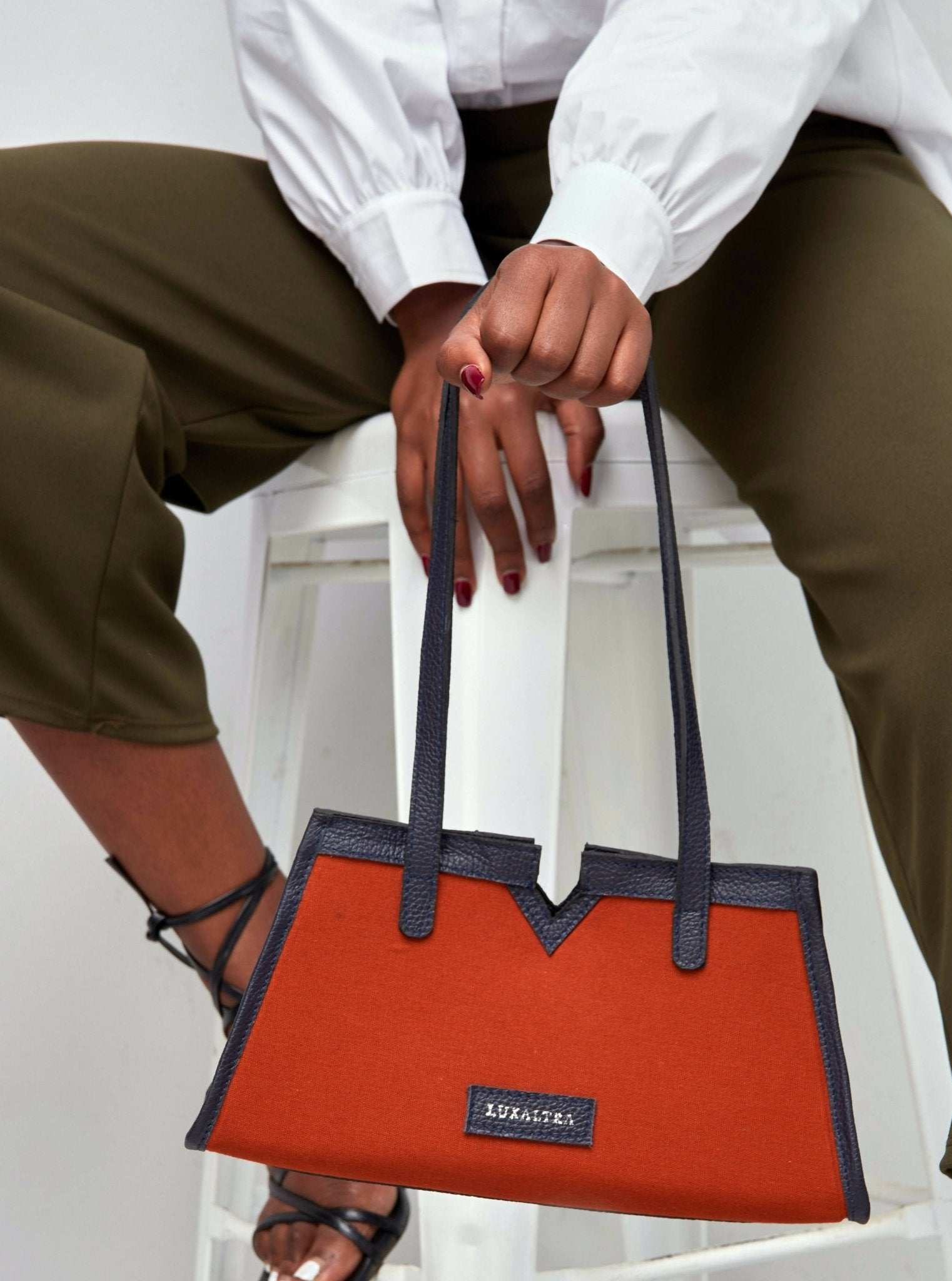 Luxaltra Makali Shoulder Bag - Burnt Sienna - image 1