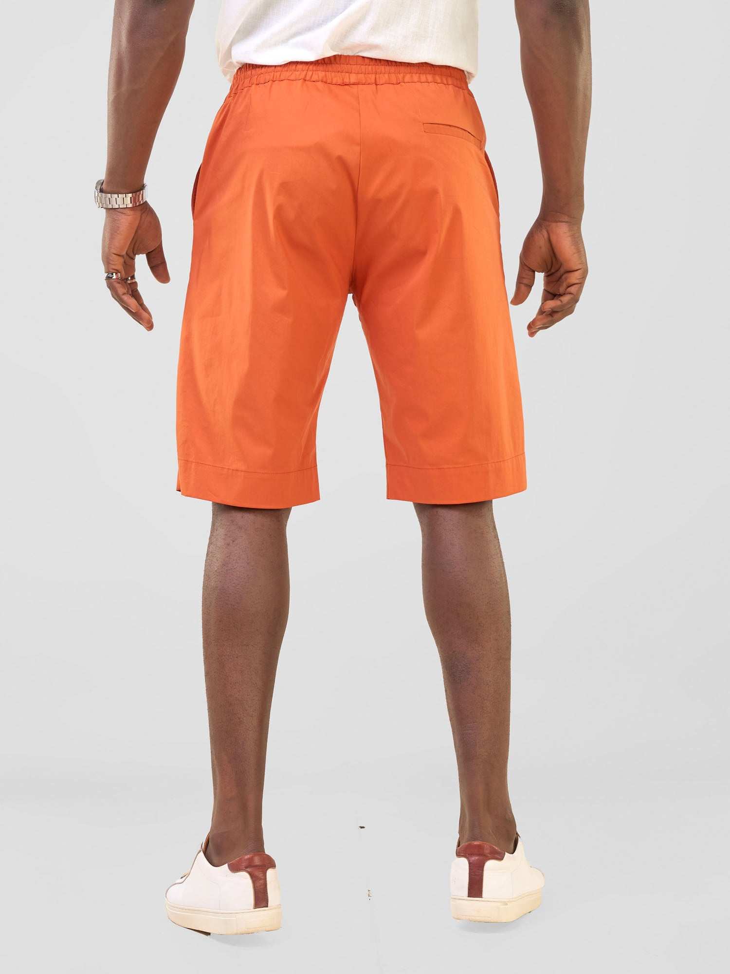 Safari Njano Men's Knee Length Shorts - Rust - image 2