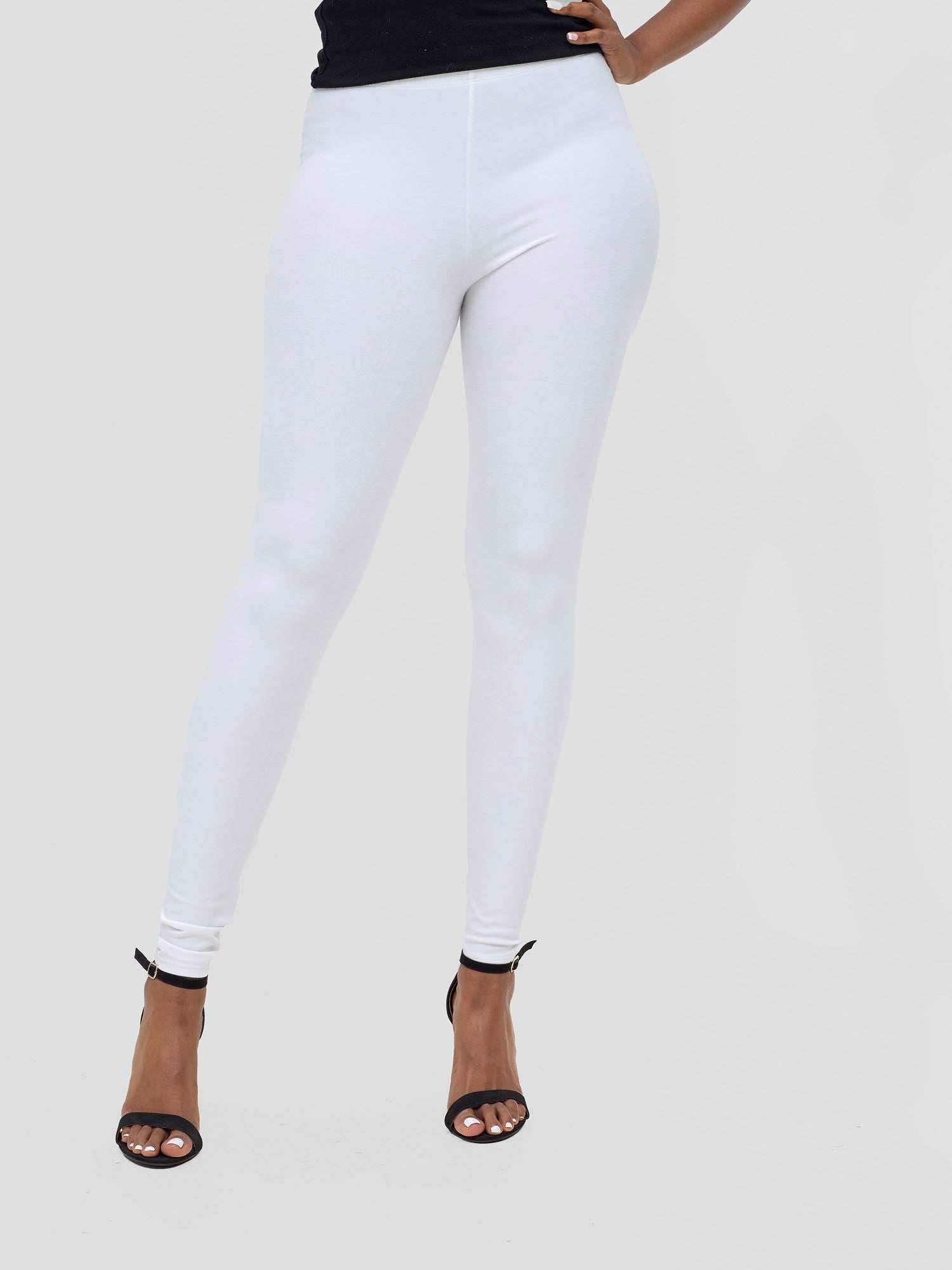 Vivo Val Full Length Leggings - White - image 1