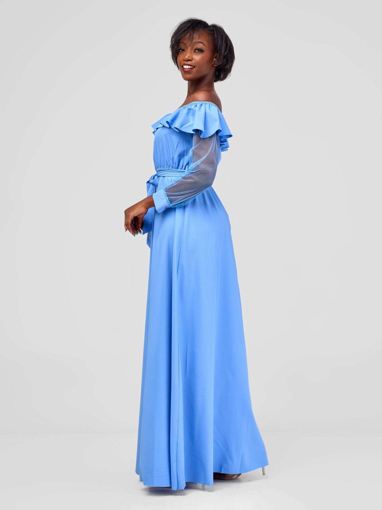 Stylish Sisters Dress - Sky Blue - image 2