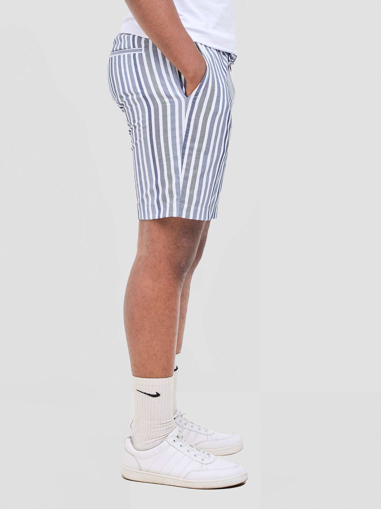 Safari Mansi Mens Shorts - Black Stripes - image 9