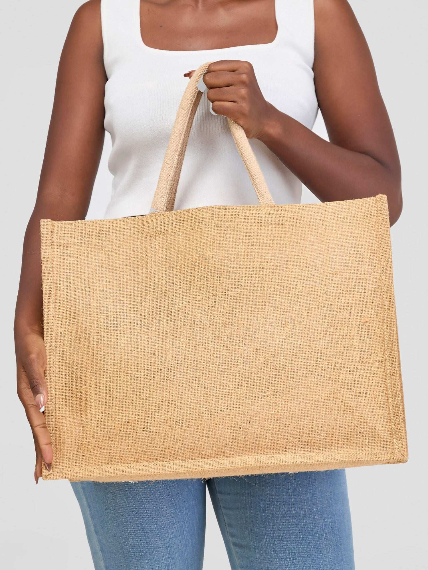 Black Eye Tote Bag - Cream - image 1