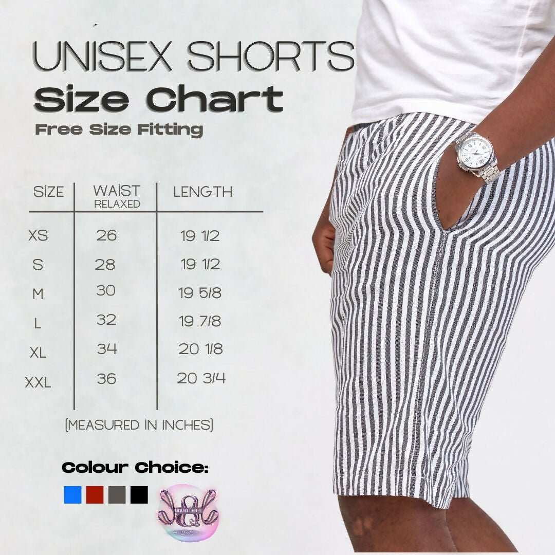 Liquid Lemn Mistari Kikoy Summer Striped Short - Grey - image 2