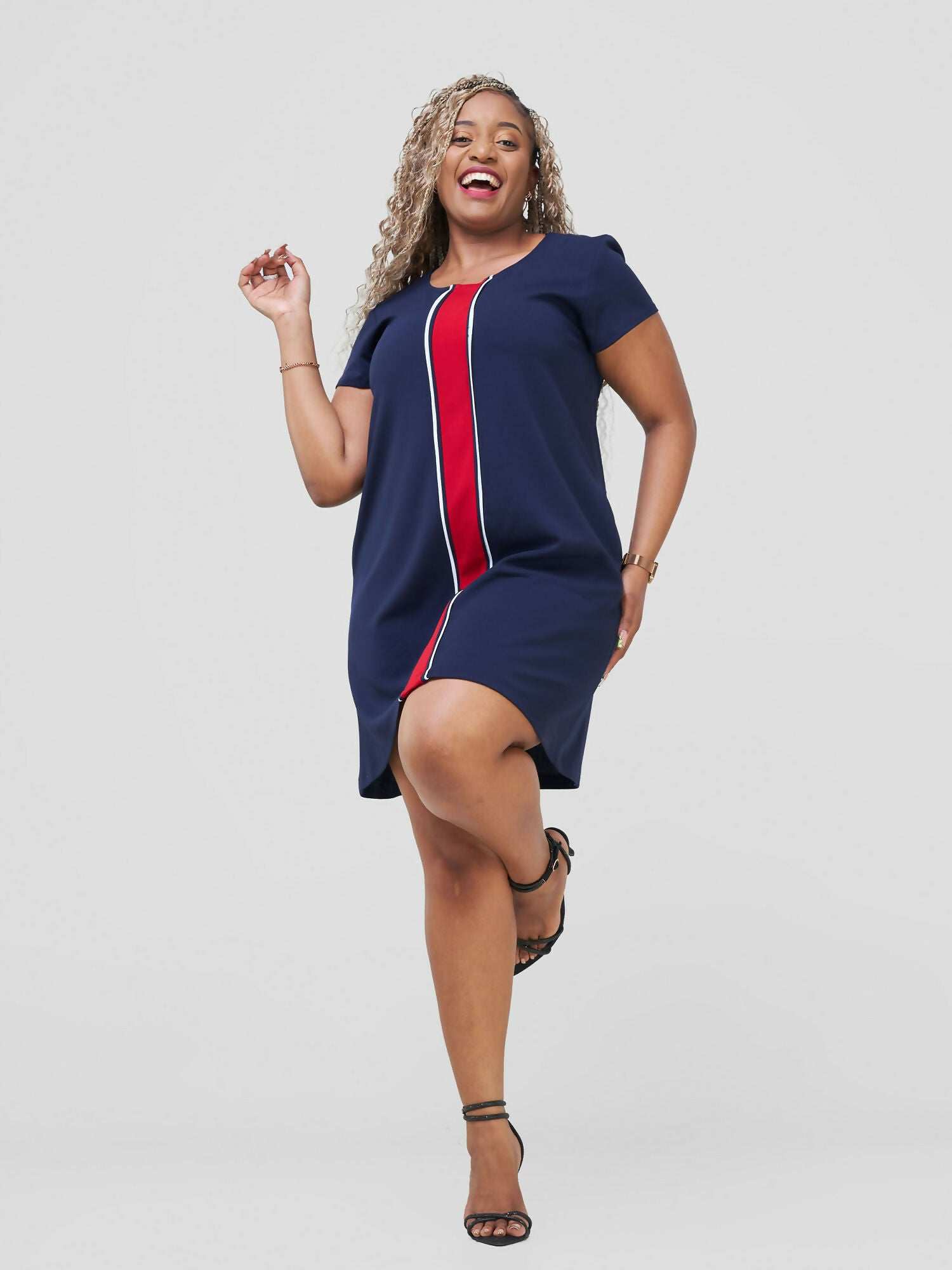 Kakiba Collections Sylvia Dress - Blue - image 3