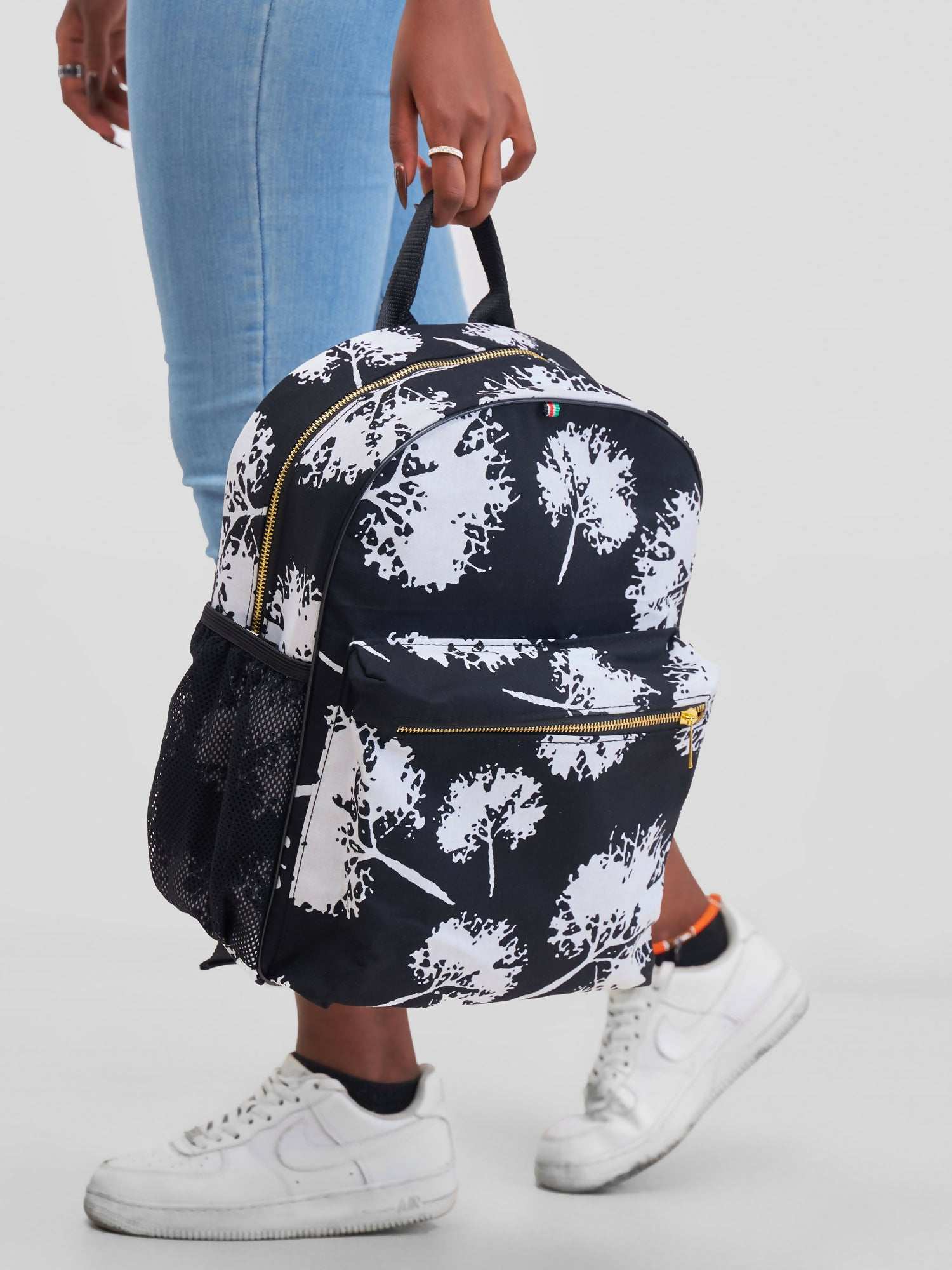 Thandi Backpacks - Black / White - image 3