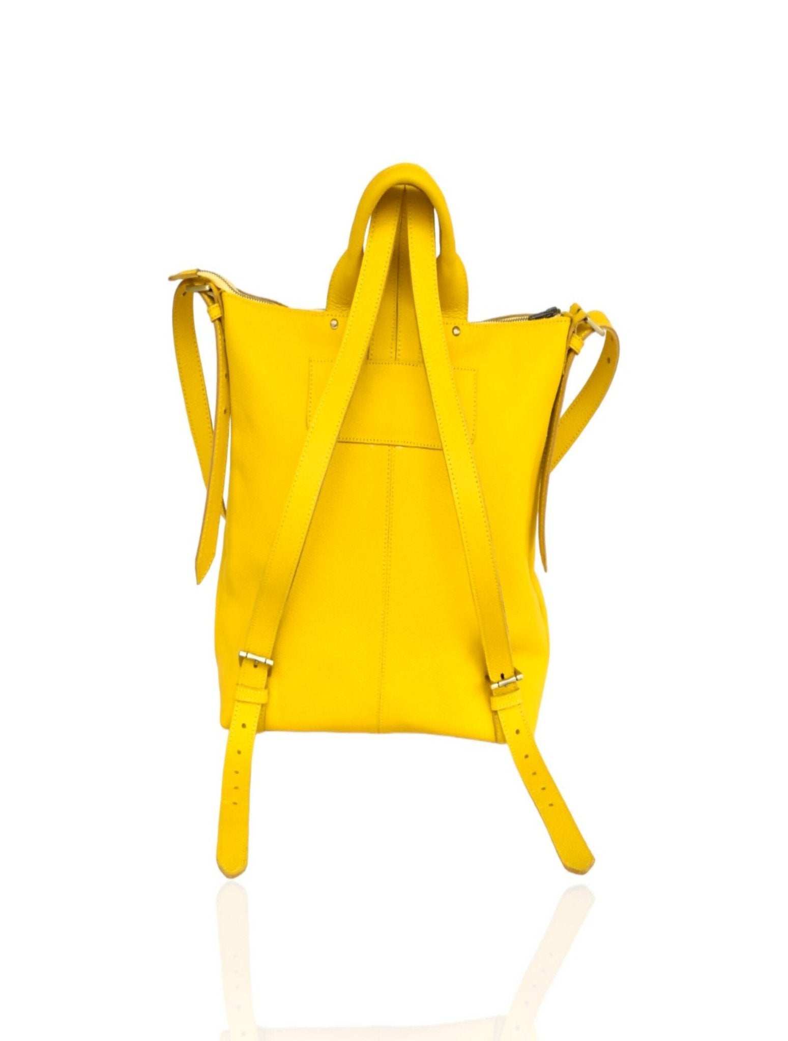 Mwende Ladies Backpack - Yellow - image 2
